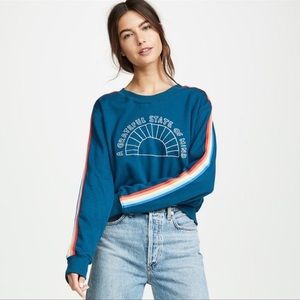 Spiritual Gangster Grateful State Crop Sweater S